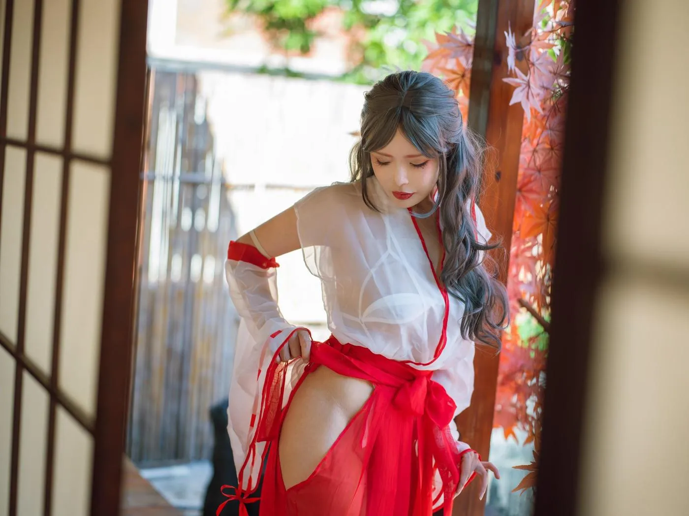 秋和柯基 – NO.107 汤池巫女 [53P]插图7
